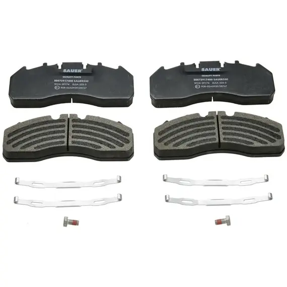 Колодка гальмівна WVA 29174 29204 29218 29226 29273 29187 (для Elsa 225-3 - 22.5") (SAUER)