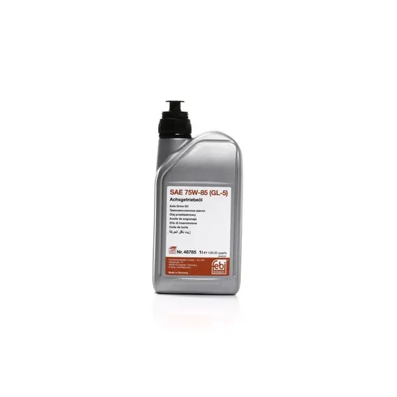 Олива трансміс. FEBI SAE 75W-85 GL-5 (Каністра 1л)