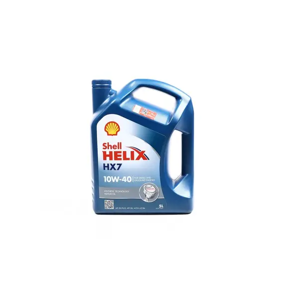 Олива моторна SHELL Helix HX7 SAE 10W-40 (Каністра 5л)
