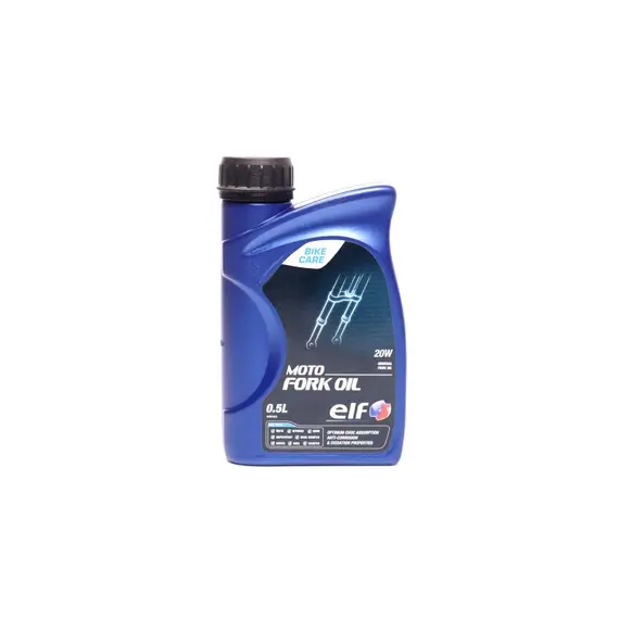 Олива для вилок та амортизаторів ELF MOTO FORK OIL 20W (Каністра 0.5л)