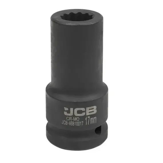 Головка ударная глубокая 3/4" 17 мм (12-гр.) (JCB) 59824