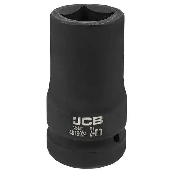 Головка ударная для футорки 1" 24 мм (4-гр.) (JCB) 62545