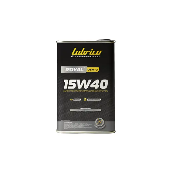 Олива моторна LUBRICO ROYAL OEM-2 15W40, 16л - API CI-4 Plus/CI-4/CH-4/SL, ACEA E7/A3/В4, 228,3