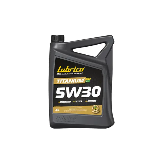 Олива моторна LUBRICO TITANIUM GT-8 5W30 DPF, 4л -APISN/CF, ACEAC2/C3, ILSAC GF-5, Dexos2, VW504/507