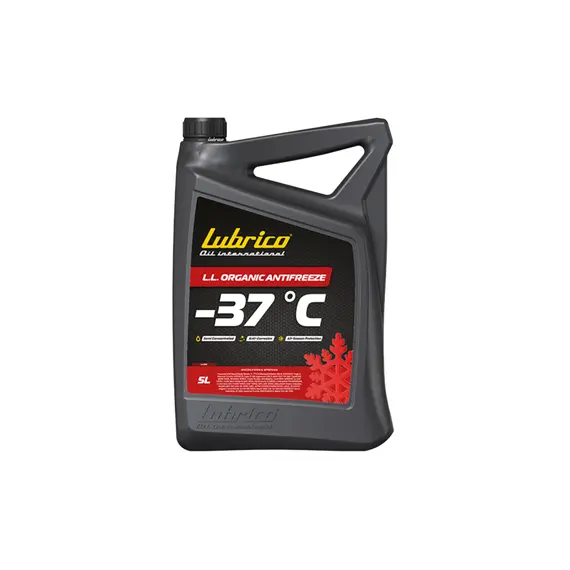 Антифриз LUBRICO LONG LIFE ORGANIC ANTIFREEZE, RED -37, 5л(3шт ящ.) - VW TL774D(G12)/TL774F(G12+)
