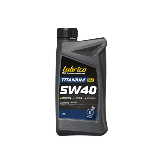 Олива моторна LUBRICO TITANIUM GR-5 5W40, 1л - APISN/CF, ACEA A3/B4, МВ229.3/229.5, VW502.00/505.00
