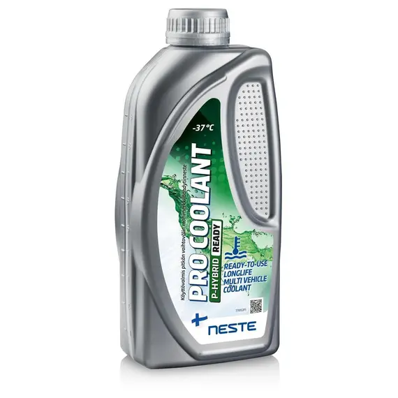 Готовий антифриз (синій) NESTE Pro Coolant P-Hybrid Ready 1л Nissan,Renault,Lexus,Toyota електромоб.
