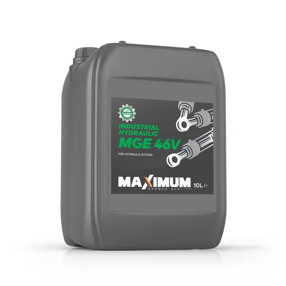 Олива гідравлічна MAXIMUM MGE-46B 10л (темп. заст. -27C)