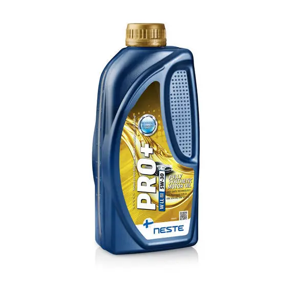 Олива моторна синтетична NESTE Pro+ W LL-III 5W30 1л (ACEA C3; VW 504.00, VW 507.00; MB 229.51)