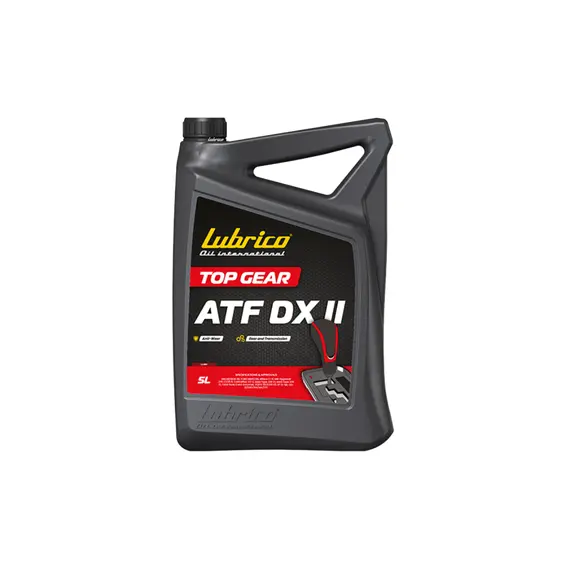 Олива трансмісійна LUBRICO TOP GEAR ATF DX II, 5л (червоне)