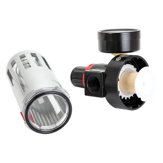 Фільтр-вологовідділювач з редуктором і манометром 1200 л/хв 1/2" SIGMA (7034461), фотография 5