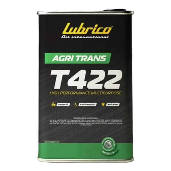 Масло UTTO - LUBRICO AGRI TRANS T422, 20л - API GL-4, CAT TO-2, MF M1145, MAT 3525/3526