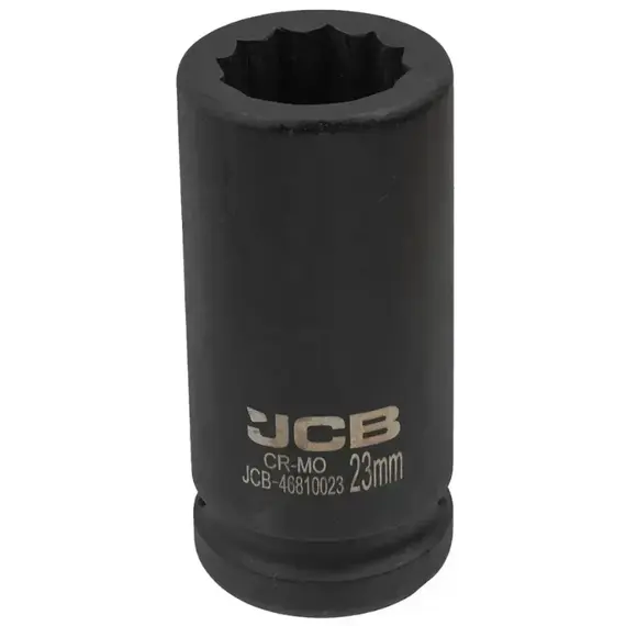 Головка ударная глубокая 3/4" 23 мм (12-гр.) (JCB) 59829