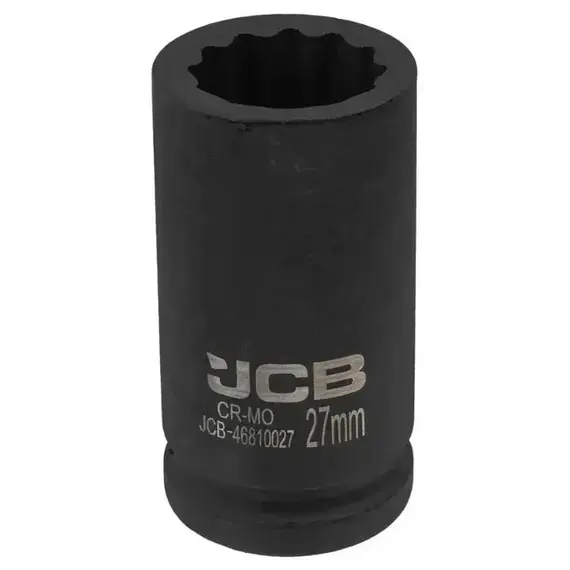 Головка ударная глубокая 3/4" 27 мм (12-гр.) (JCB) 59831