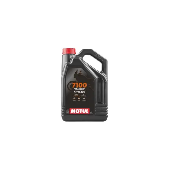 (EN) 4T engine oil 10W60 7100 4л 4Т эфирное, API SN JASO MA-2 синтетическое 7100 10W60 4L 104101