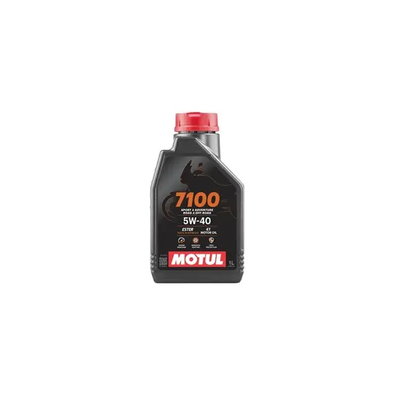 (EN) 4T engine oil 5W40 7100 1л 4Т эфирное, API SN JASO MA-2 синтетическое 7100 5W40 1L 104086