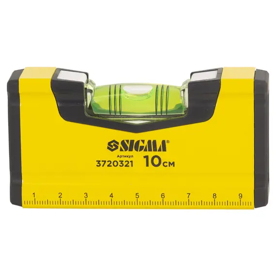 Рівень магнітний 1 капсула 10см SIGMA (3720321)