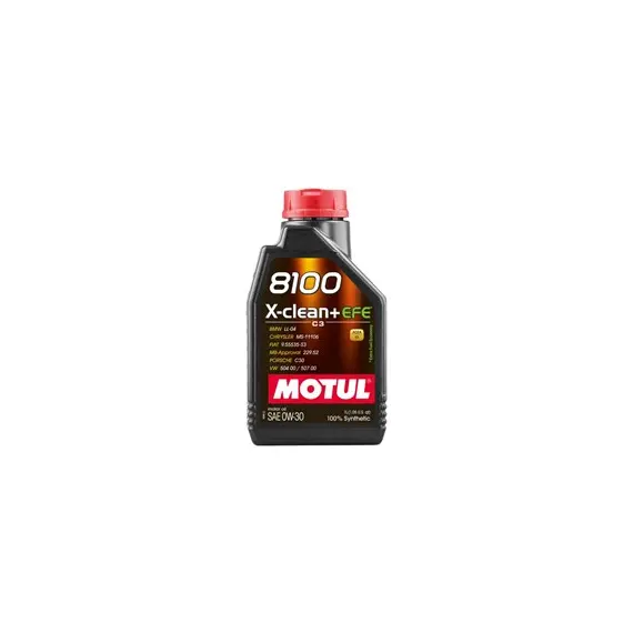 Моторное масло по авто 0W30 1л 8100 8100 XCLEAN+ EFE 0W30 1L