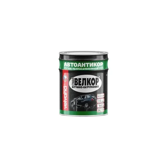 Антикорозійне покриття для захисту днища VELKOR STABIL BK 0.8KG