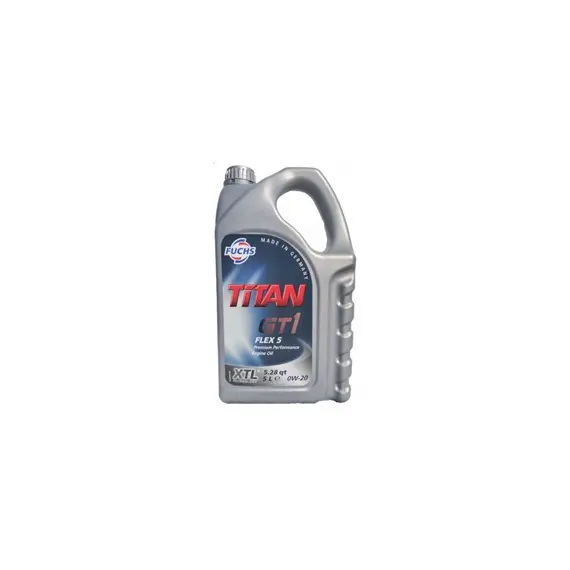 Моторна олива 0W20 5л TITAN синтетична TITAN GT1 F.5 0W20 5L