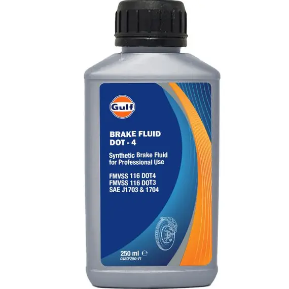 Тормозная жидкость DOT4 DOT4 0,25л BRAKE FLUID DOT 4 0,25L