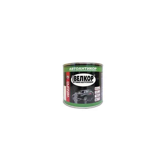 Антикорозійне покриття для захисту днища VELKOR STABIL BK 1.8KG