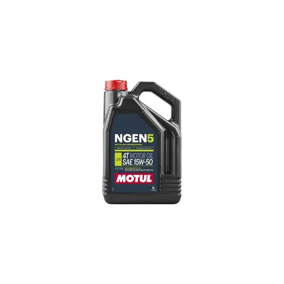 (EN) 4T engine oil 15W50 NGEN 5 4л 4Т, API SP JASO MA-2 Полусинтетический NGEN 5 15W50 4L 111834
