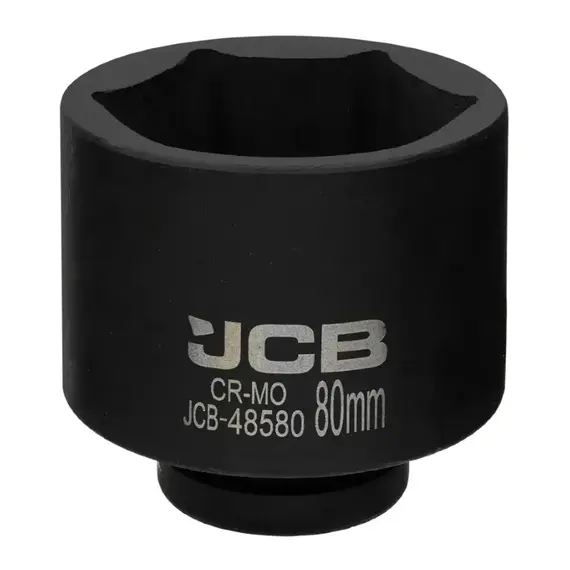 Головка ударная 1" 80 мм (6-гр.)  (JCB) 61061