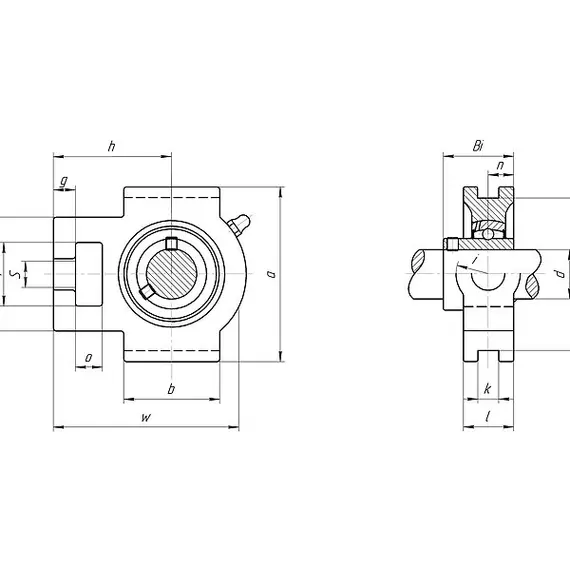 Підшипник BBC-R UCT203, фотография 2