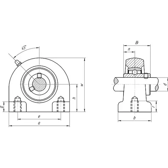 Підшипник BBC-R UCPA202, фотография 3
