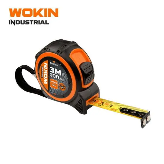 Рулетка 10 м × 25 мм  (WOKIN) WK-500110
