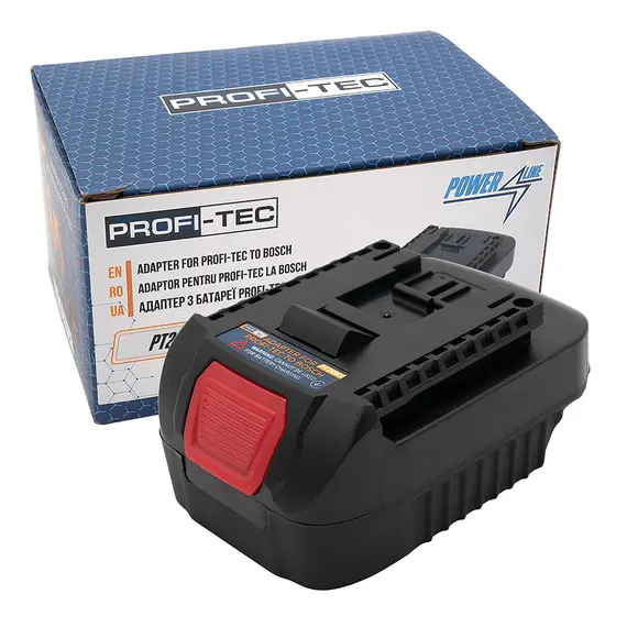 Адаптер PROFI-TEC PT20BS, с батареи PROFI-TEC (Makita) на инструмент Bosch