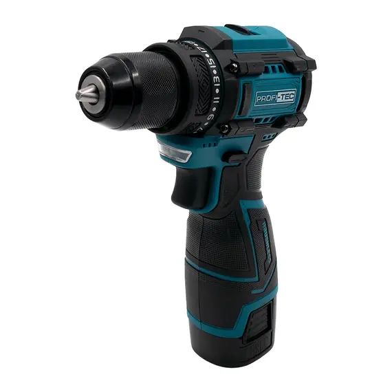 Аккумуляторный шуруповерт PROFI-TEC PCD35168BL (2×PT1620 (2.0 Ач), зарядное устройство), фотография 2