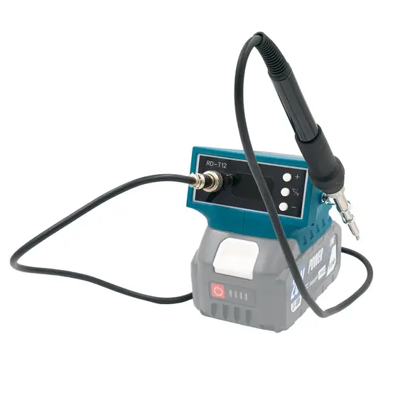 Аккумуляторный гибридный паяльник PROFI-TEC RD-T12 POWERLine (без аккумулятора и зарядного устройства), фотография 2