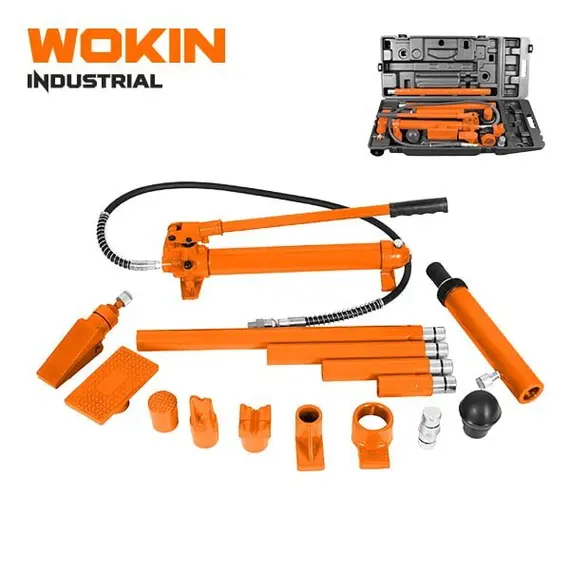 Портативный набор для кузовного ремонта 10 т (WOKIN) WK-737210
