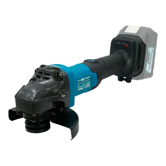 Аккумуляторная угловая шлифовальная машина PROFI-TEC DGA201BL POWERLine (2×PT2040EP (4.0 Ач), зарядное устройство), фотография 2