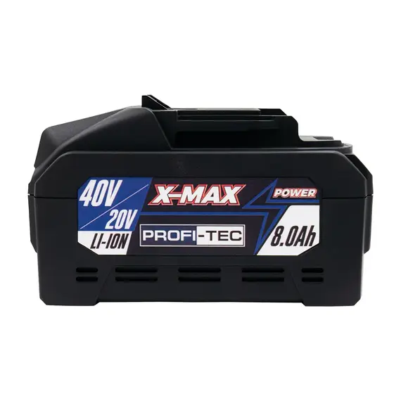 Аккумуляторная батарея PROFI-TEC PT4080XM X-MAX для PCWM16040 (40 В | 20 В, 8.0 Ач), фотография 2