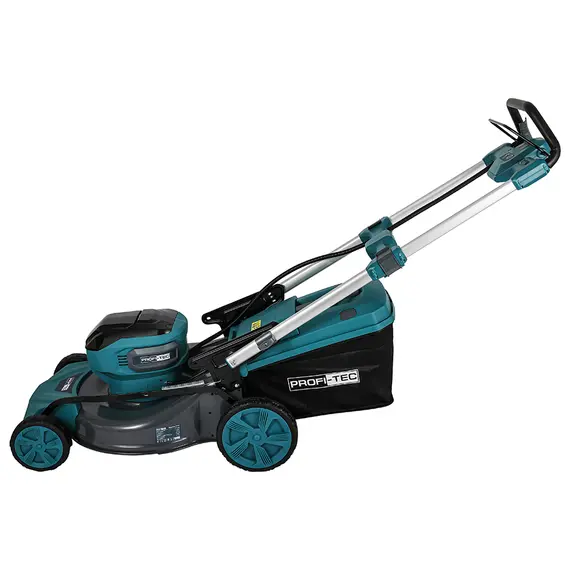 Аккумуляторная самоходная газонокосилка PROFI-TEC EasyMow 51 Pro (2×PT2080EP (8.0 Ач), зарядное устройство), фотография 3
