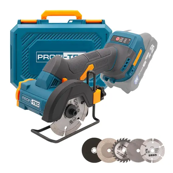 Аккумуляторная универсальная дисковая пила PROFI-TEC PWS390 UltraCore (без аккумулятора и зарядного устройства), фотография 2