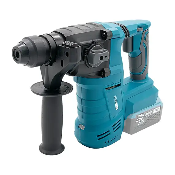 Аккумуляторный перфоратор PROFI-TEC PPBH2520 POWERLine (2×PT2040VX (4.0 Ач), зарядное устройство), фотография 2