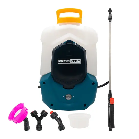 Аккумуляторный опрыскиватель PROFI-TEC PS-16L/20V (без аккумулятора и зарядного устройства)