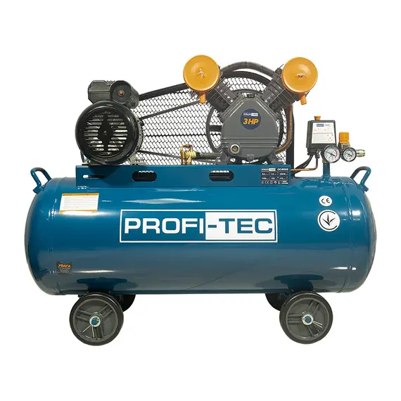 Компресор масляний PROFI-TEC OC-100V2 (100 л, 2.2 кВт, 415 л/хв)