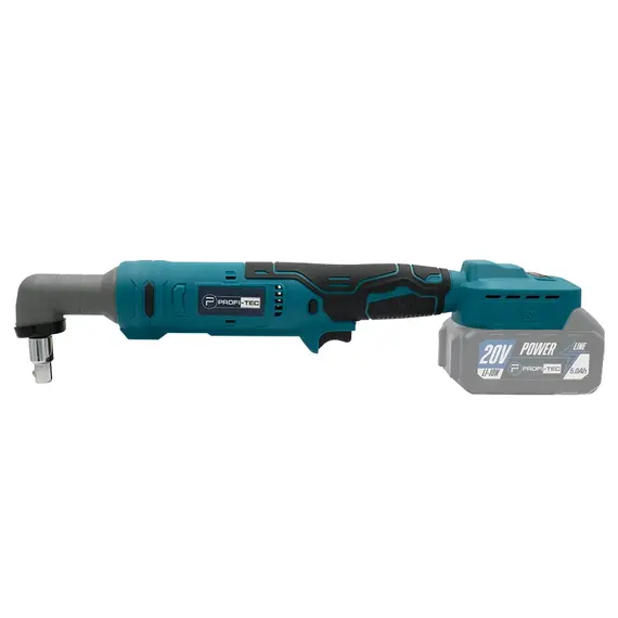 Аккумуляторный угловой гайковерт PROFI-TEC PWR1620BL POWERLine (2×PT2040MP (4.0 Ач), зарядное устройство), фотография 2