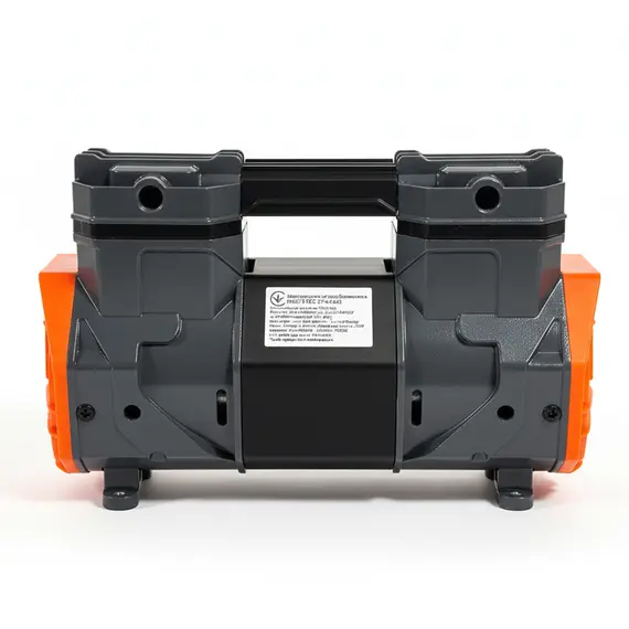 Компрессорная головка безмасляная PROFI-TEC OFH1.1D2 (2 цилиндра, 1.1 кВт, 238 л/мин), фотография 2