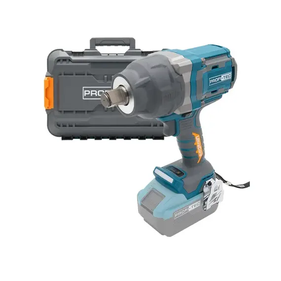 Аккумуляторный гайковерт PROFI-TEC PPTW20020 UltraCore (без аккумулятора и зарядного устройства, кейс)