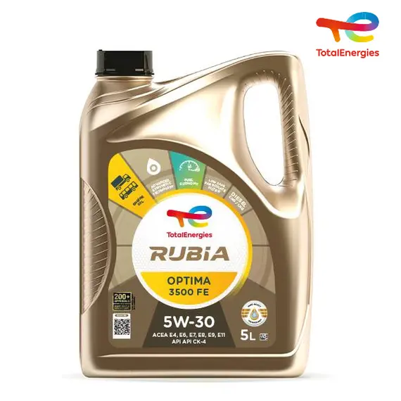 Олива моторна RUBIA OPTIMA 3500 FE 5W30 5л