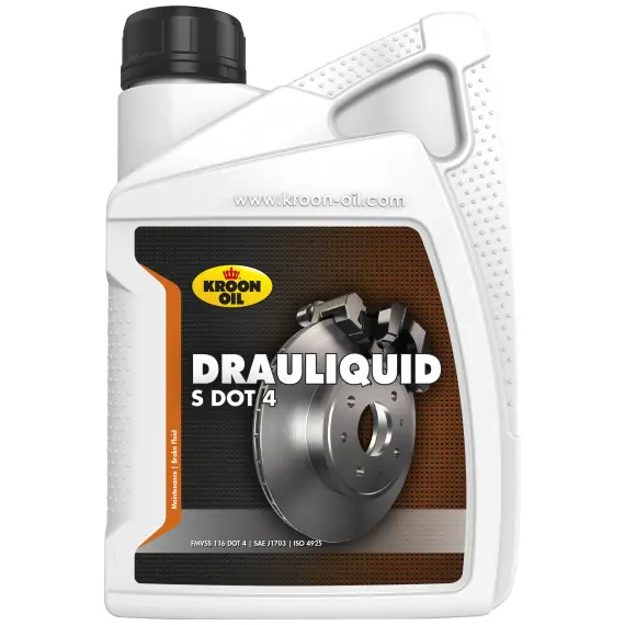Тормозная жидкость Drauliquid-S DOT 4, 1 л