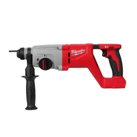 Перфоратор акумуляторний безщітковий SDS-PLUS MILWAUKEE, M18 BLHACD26-0, 2,6Дж (каркас, бічна рукоять, обмежувач глибини, картон