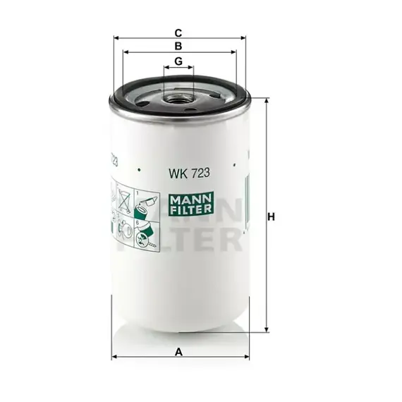 Фильтр WK723