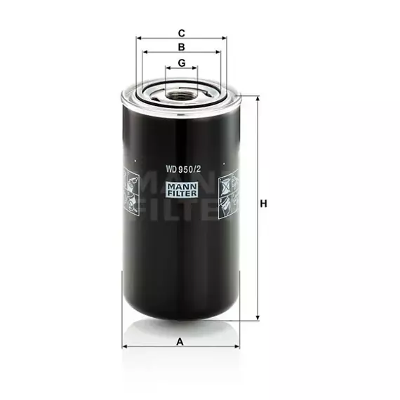 Фільтр WD950/2